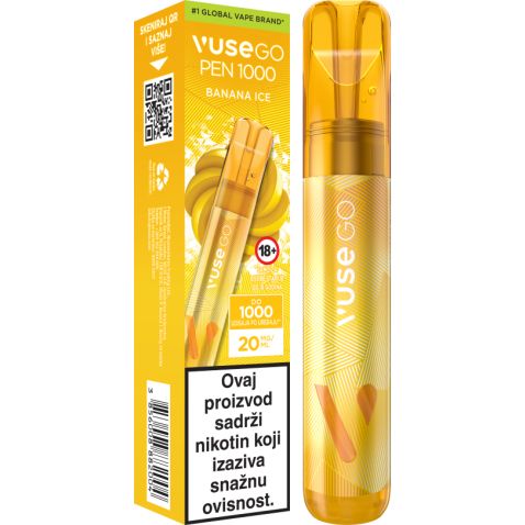 VUSE GO 1000 Pen - Banana Ice